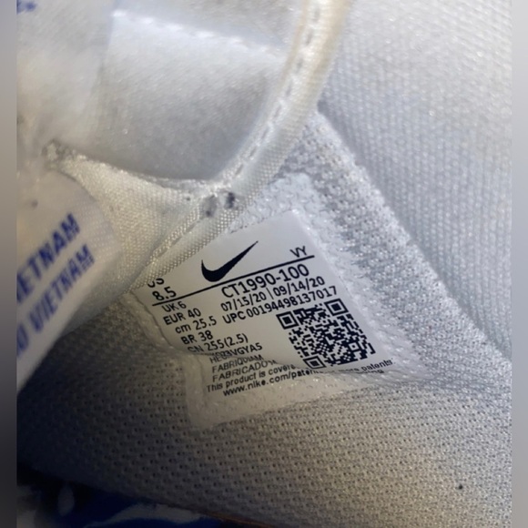 Nike Air Force 1 Low ‘07 LX White Sisterhood CT1990-100 Women’s 8.5 With Box - Picture 12 of 16